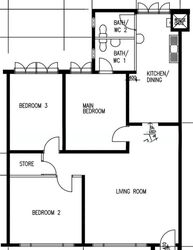 Blk 93 Paya Lebar Way (Geylang), HDB 3 Rooms #556245151